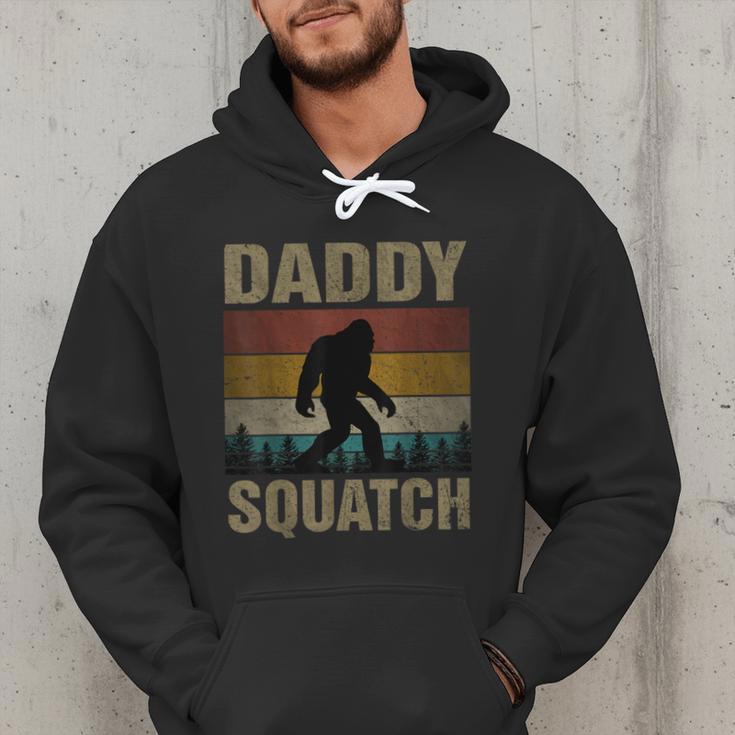 Daddy Squatch Bigfoot Dad Sasquatch Yeti Family Matching Men Hoodie