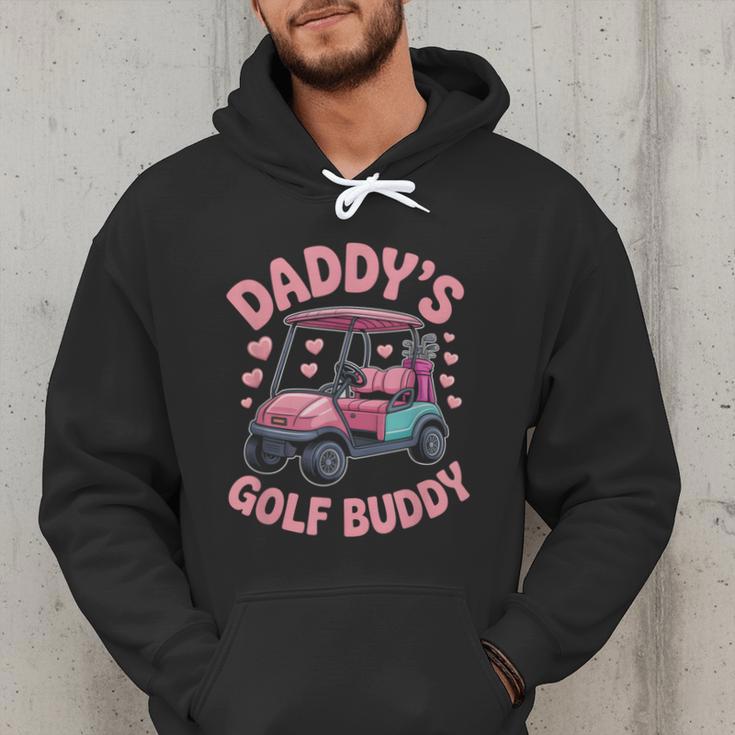 Daddy's Golf Buddy Cute Family Golfer Sport Fan Tee Matching Men Hoodie