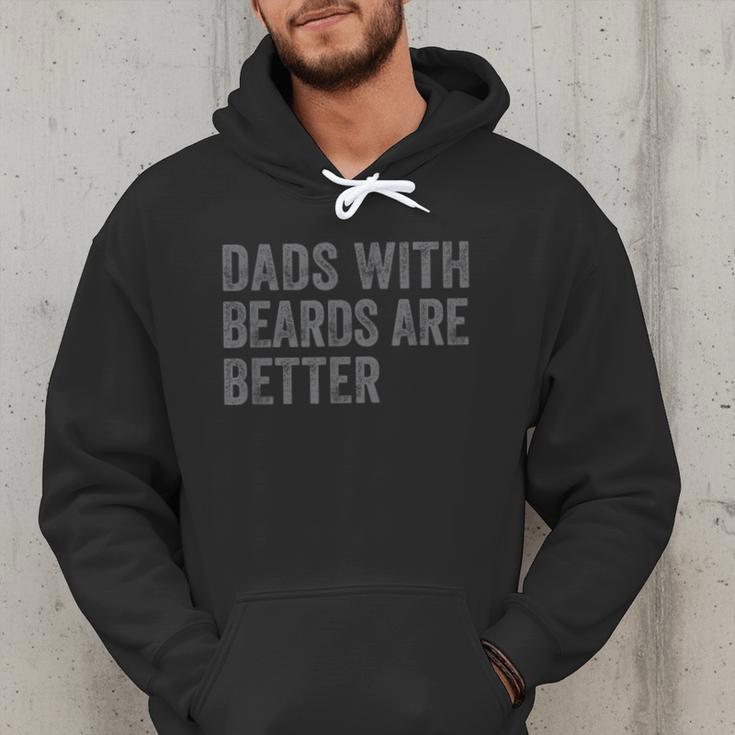 Dads With Beards Are Better Fathers Valentine's Day Men Hoodie