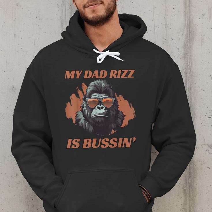 Dad's Birthday Father's Day Dad RIzz Is Bussin' Men Hoodie