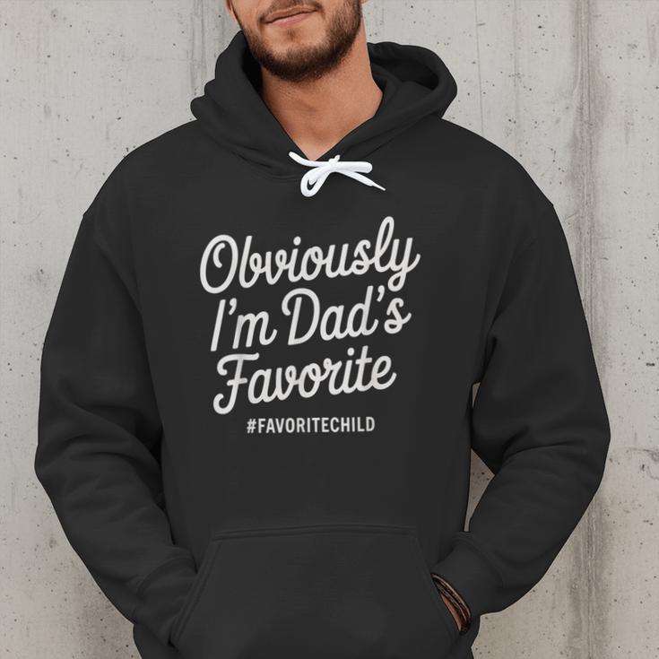 Dads Favorite Son Daughter I'm Dad's Favorite Men Hoodie