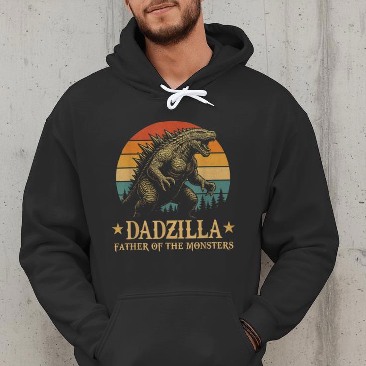Dadzilla-Father Of The Monsters Dad Father's Day Men Hoodie