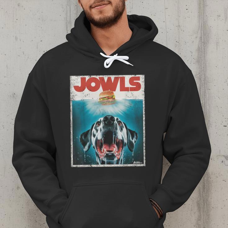 Dalmatian Jowls Cute Paws Spot Dog Mom Top Dog Dad Men Hoodie
