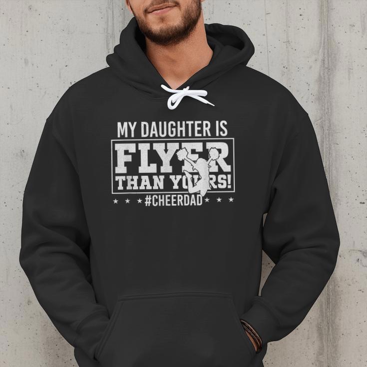 My Daughter Is Flyer Than Yours Cheer Dad Father's Day Men Hoodie