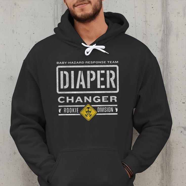 Diaper Changer Duty Expecting Baby New Dad Mom Men Hoodie
