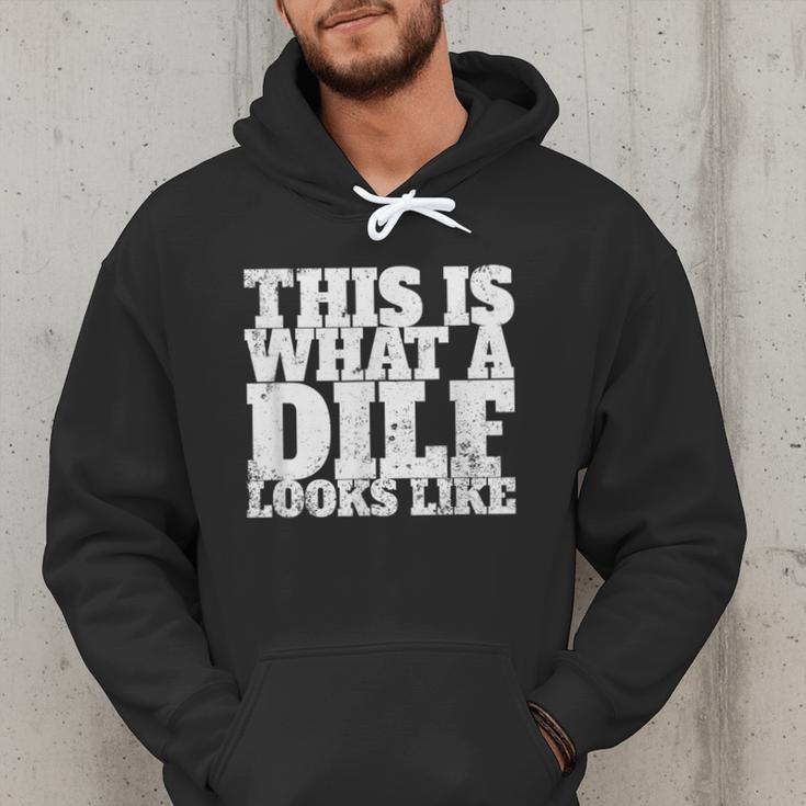 This Is What A DILF Looks Like Hot Dad DILF Men Hoodie