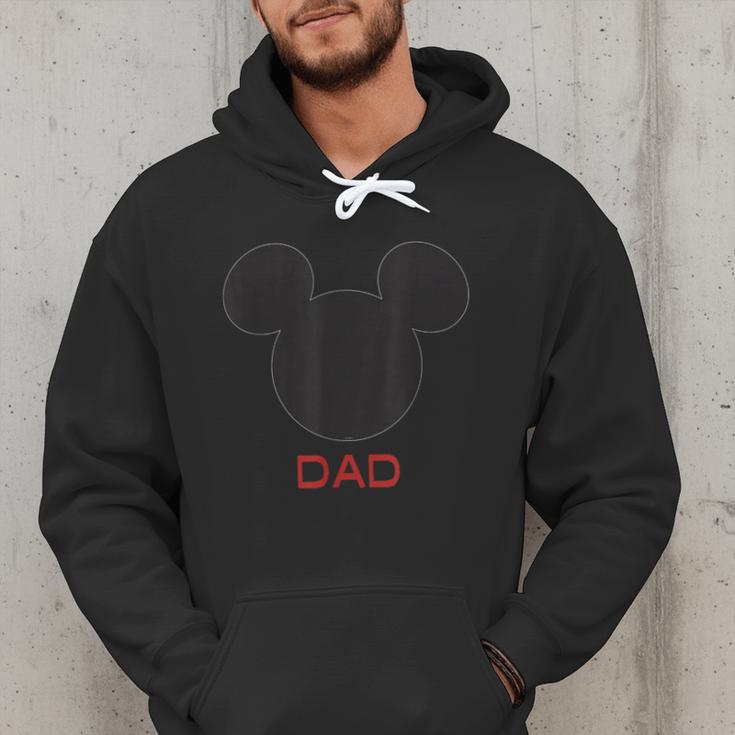 Disney Mickey Mouse Dad Family Small Men Hoodie