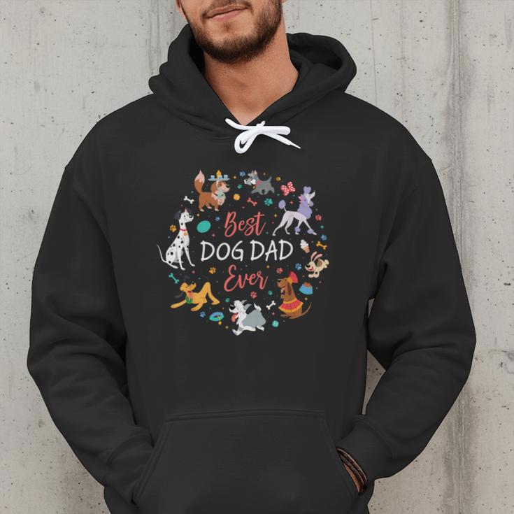 Disney Pet Parent Father’s Day Disney Dogs Best Dog Dad Ever Men Hoodie
