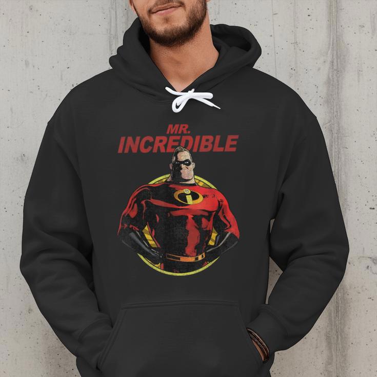 Disney Pixar The Incredibles 2 Mr Incredible Vintage Dad Men Hoodie