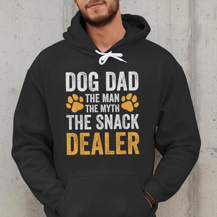 Dog Dad The Man The Myth The Snack Dealer Men Hoodie Dog Dad The Man The Myth The Snack Dealer Men Hoodie
