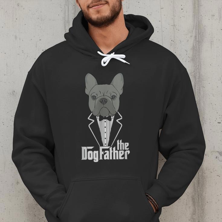 The Dogfather French Bulldog Dad Frenchie Papa T-Shirt Small Men Hoodie