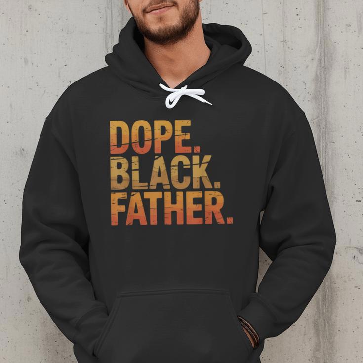 Dope Father African Pride Dad Papa Daddy Fathers Day Men Hoodie