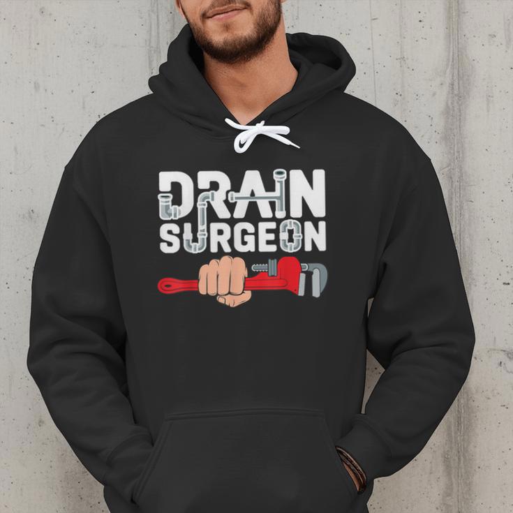 Drain Surgeon Plumber Job Professional Dad Men Men Hoodie Drain Surgeon Plumber Job Professional Dad Men Men Hoodie
