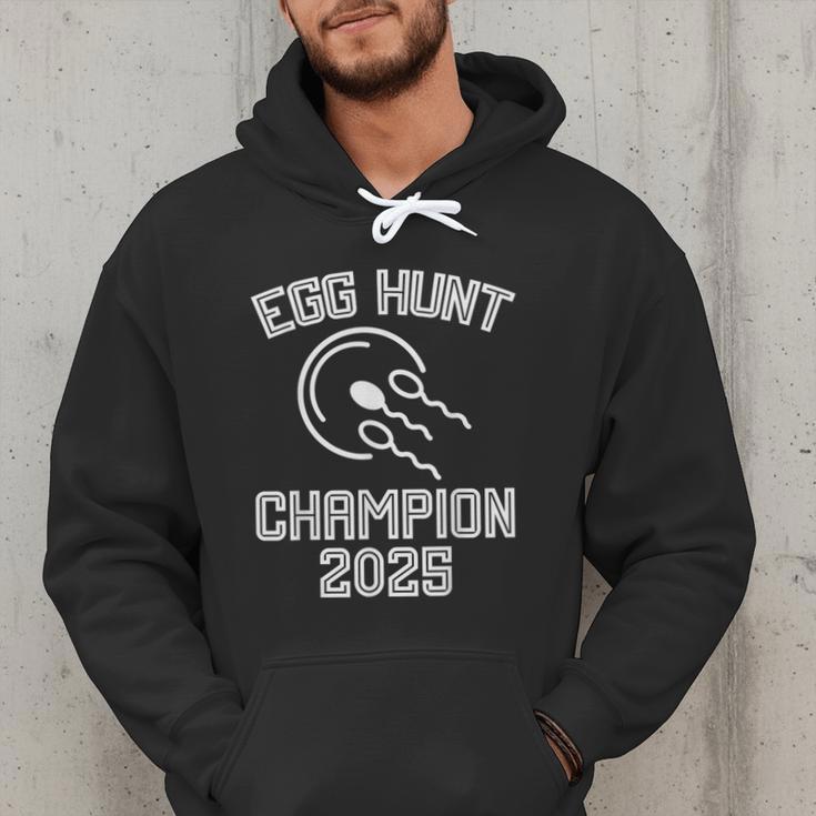 Egg Hunt Champion 2025 First Time Dad Pregnancy Reveal Men Hoodie Egg Hunt Champion 2025 First Time Dad Pregnancy Reveal Men Hoodie