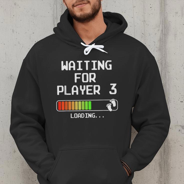 Expectant Dad To Be Gamer Pregnancy Announcement Player 3 Men Hoodie