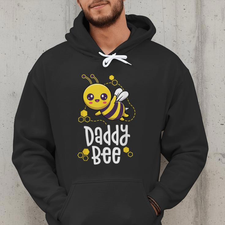Family Bee Shirts Dad Daddy First Bee Day Outfit Birthday Men Hoodie