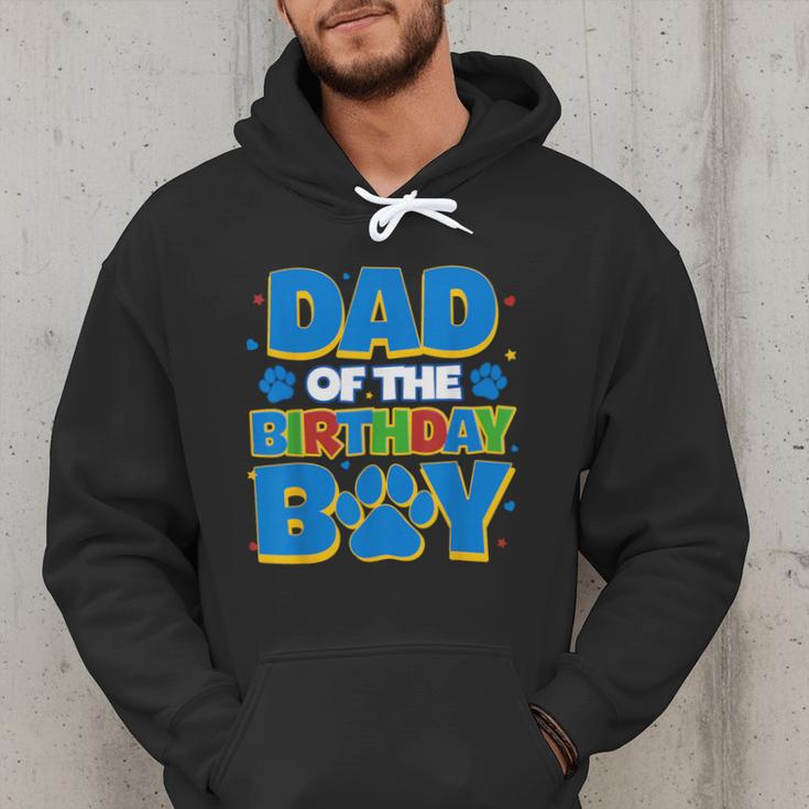 Family Matching Party Shirt Dad Of The Birthday Boy Men Hoodie