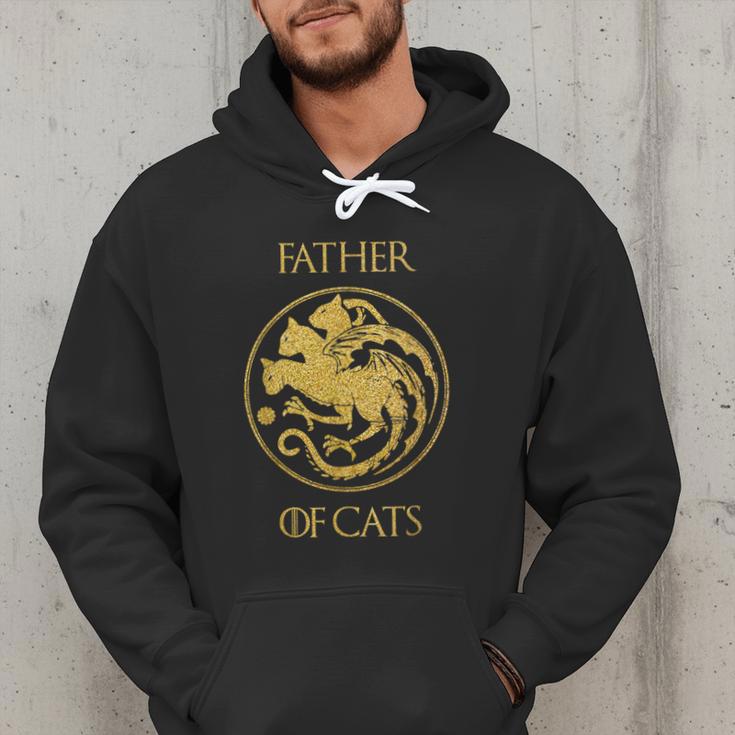 Father Of Cats Shirt Cat Dad Cat Daddy Men Hoodie