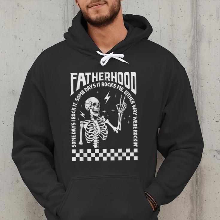 Fatherhood Dad Tour Some Days I Rock It Happy Father's Day Men Hoodie Fatherhood Dad Tour Some Days I Rock It Happy Father's Day Men Hoodie