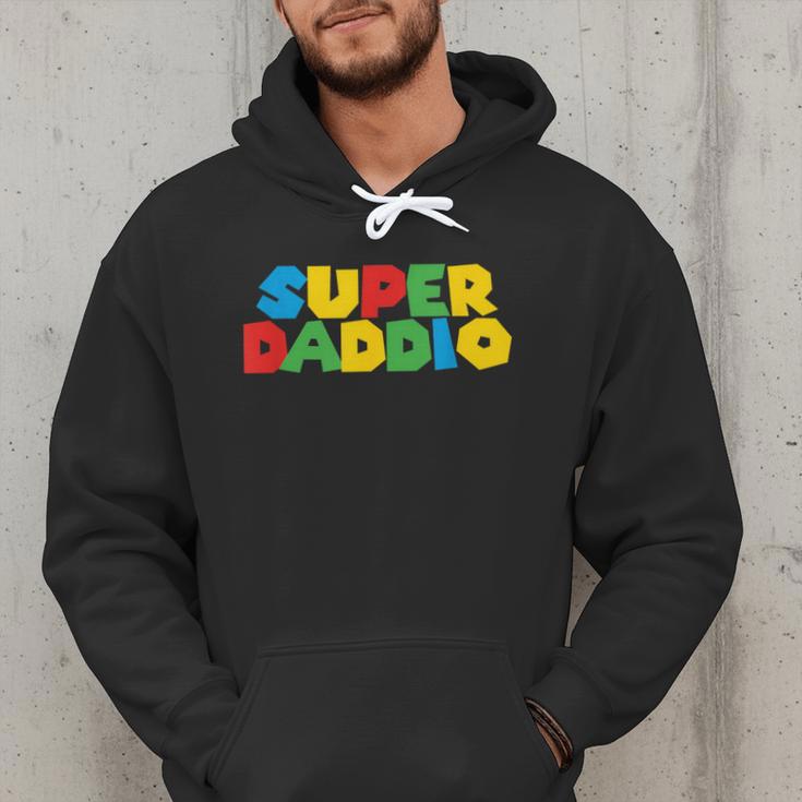 Fatherly Powers Unleashed Gamer Super Dad From Wife & Kids Men Hoodie