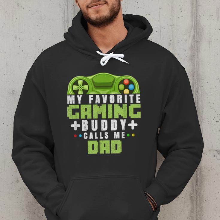 My Favorite Gaming Buddy Calls Me Dad For Dad From Sons Men Hoodie