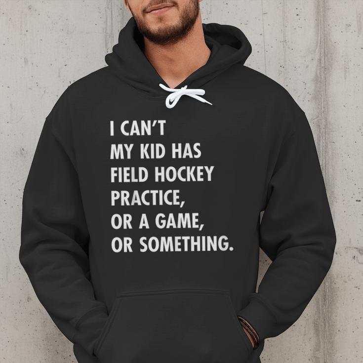 Field Hockey Mom And Dad Practice Game Men Hoodie
