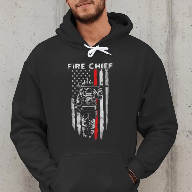 Fire Chief American Flag Gifts For Fire Chief Dad Grandpa Men Hoodie Fire Chief American Flag Gifts For Fire Chief Dad Grandpa Men Hoodie