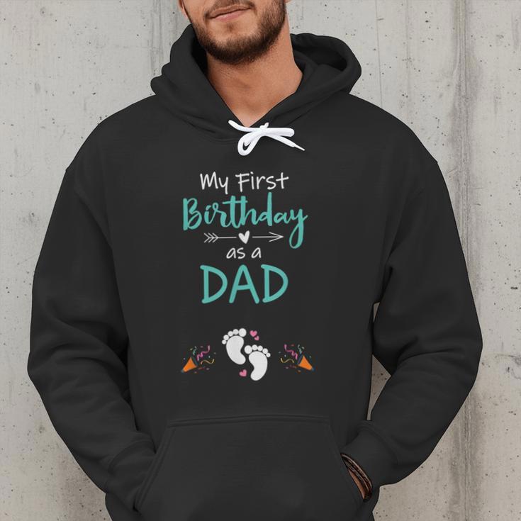 My First Birthday As a Dad Pregnancy Announcement Men Hoodie