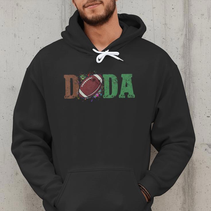 Football Dada 1st Birthday Men Hoodie