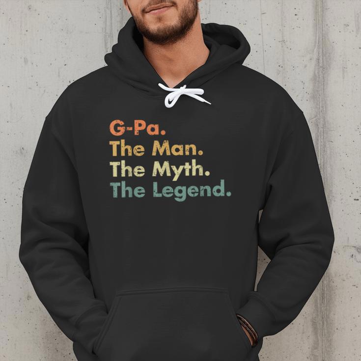 G-Pa The Man The Myth The Legend Dad Grandpa Men Hoodie