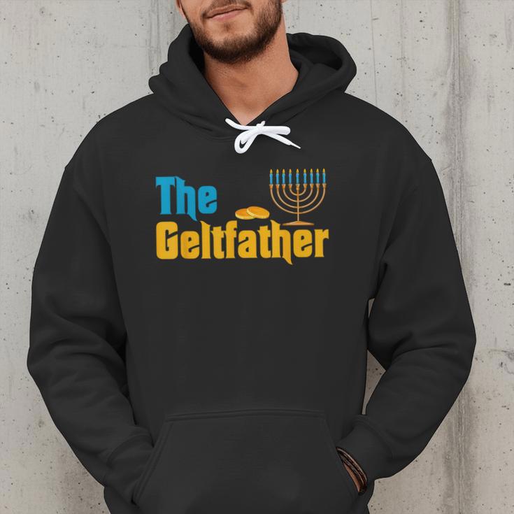 Gelt Father Hanukkah Menorah Jewish Dad Pajamas Men Hoodie Gelt Father Hanukkah Menorah Jewish Dad Pajamas Men Hoodie
