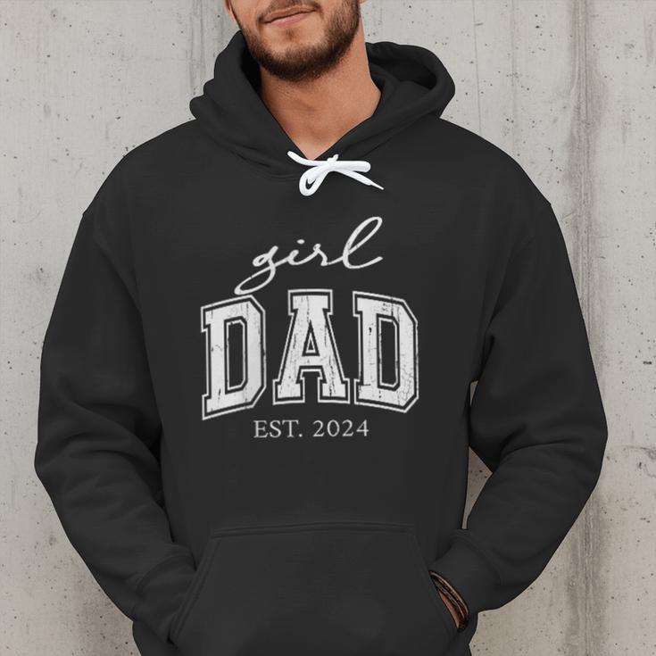 Girl Dad Est 2024 Dad Of Girls Father's Day Men Hoodie Girl Dad Est 2024 Dad Of Girls Father's Day Men Hoodie