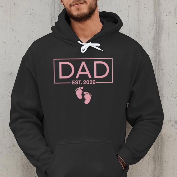 Girl Dad Est 2026 To Be First Time Girl Dad New Daddy Men Hoodie