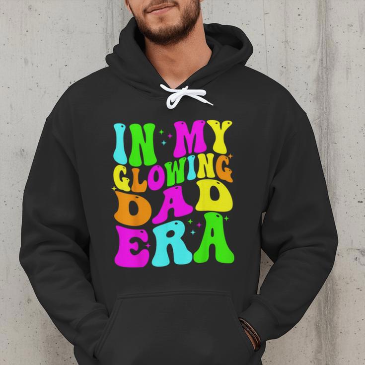 In My Glowing Dad Era Groovy Colorful Bright Men Hoodie