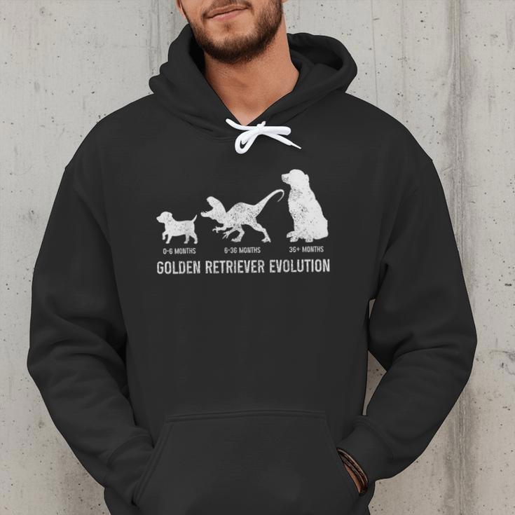 Golden Retriever Mom Dad Puppy Dog Owner Dog Lover Men Hoodie