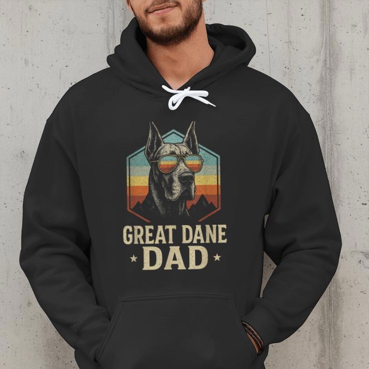 Great Dane Dad Vintage Men Hoodie