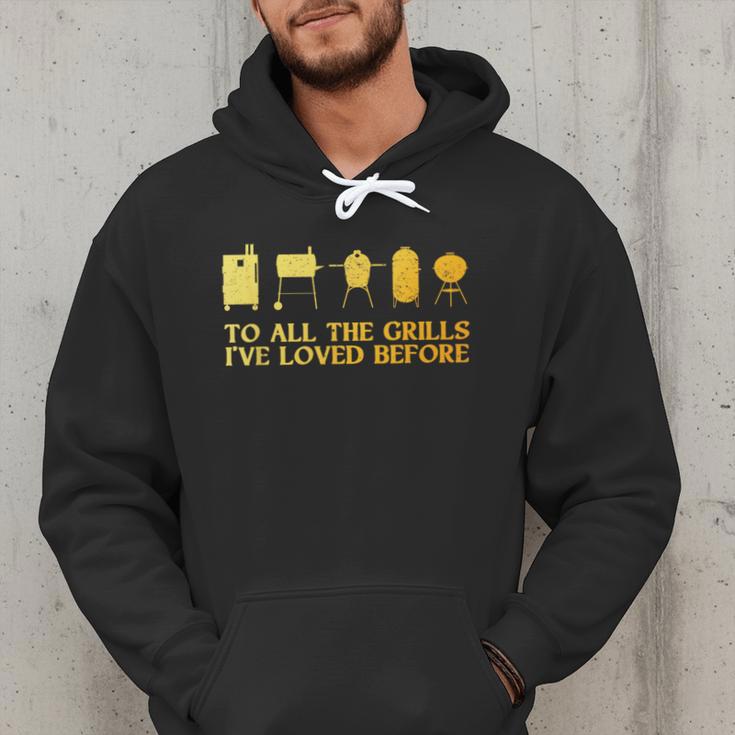 Grilling Art For Men Dad Barbecue Meat Smoking BBQ Men Hoodie Grilling Art For Men Dad Barbecue Meat Smoking BBQ Men Hoodie