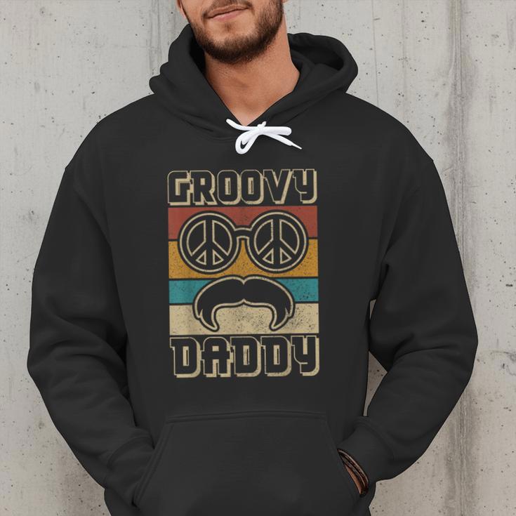 Groovy Daddy 60s Outfit 70s Themed Party Costume Dad Hippie Men Hoodie