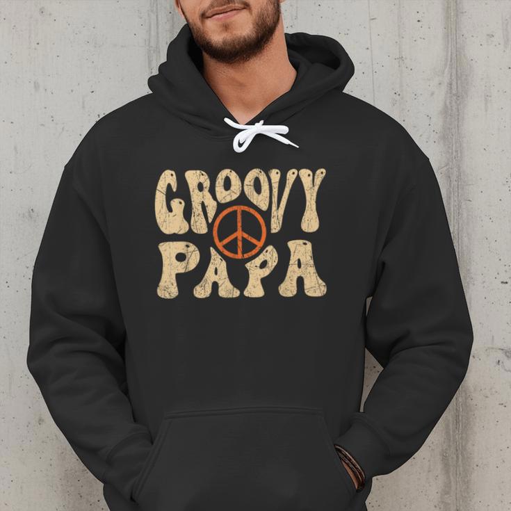 Groovy Papa 70s Aesthetic Nostalgia 1970's Retro Dad Men Hoodie Groovy Papa 70s Aesthetic Nostalgia 1970's Retro Dad Men Hoodie