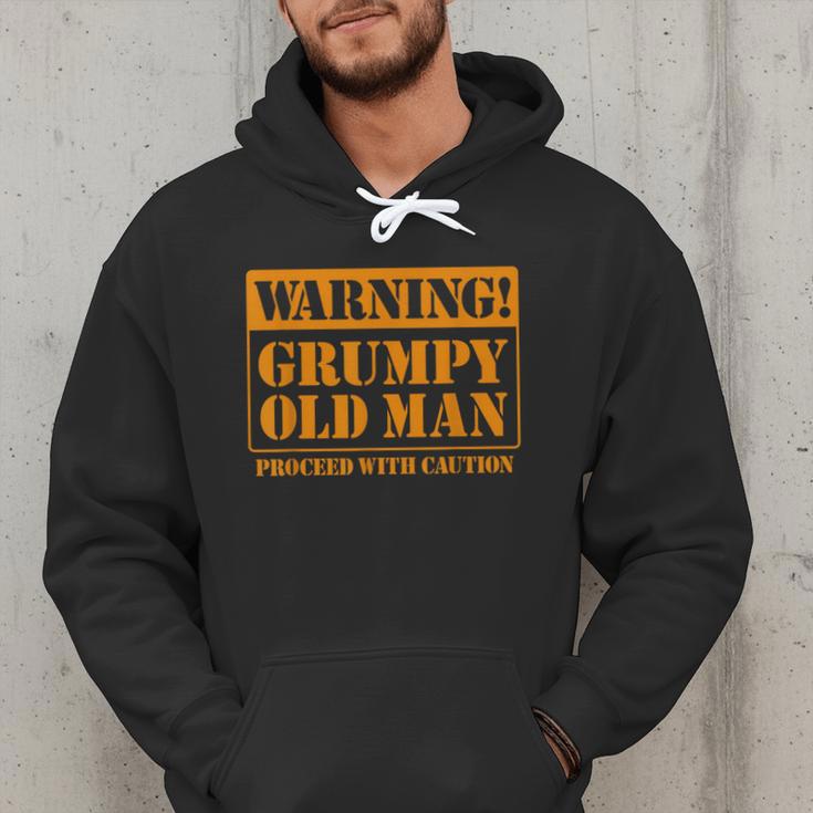 Grumpy Old Man Tee Shirt For Grandfathers Dads Father's Day Men Hoodie