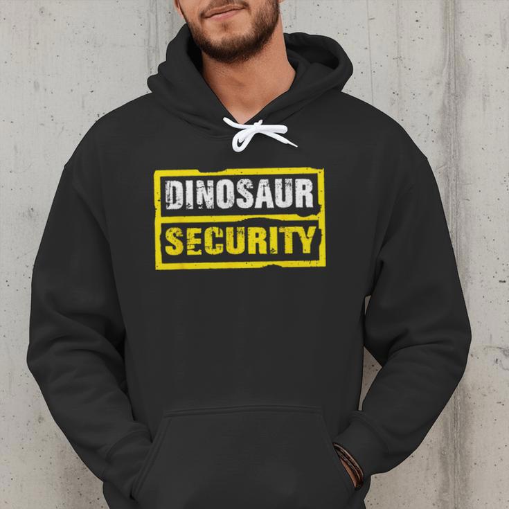 Halloween Adult Costume Dinosaur Security Dad Mom Men Hoodie