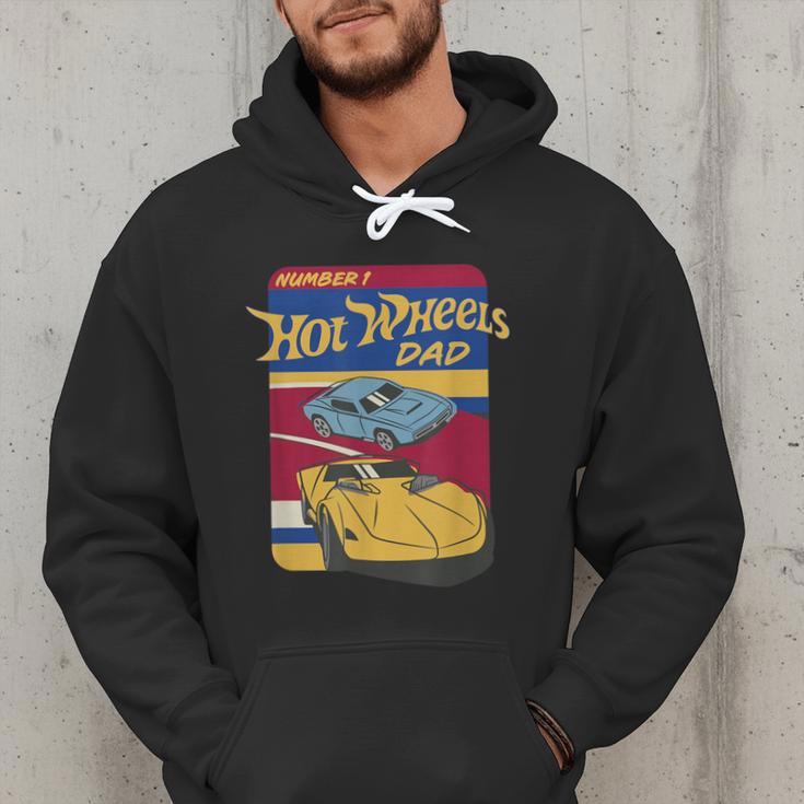 Hot Wheels Father's Day Number 1 Dad Men Hoodie