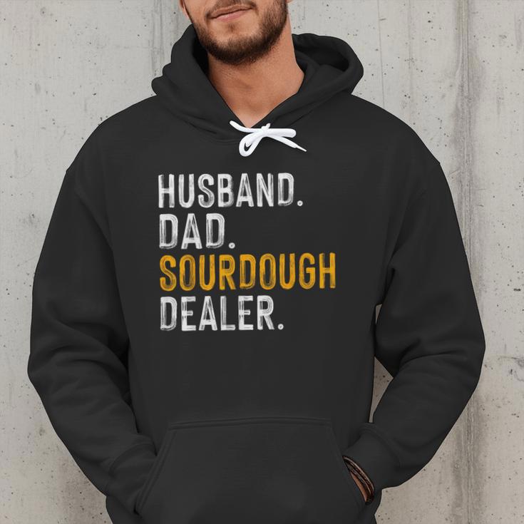 Husband Dad Sourdough Dealer Sourdough Baker Men Hoodie