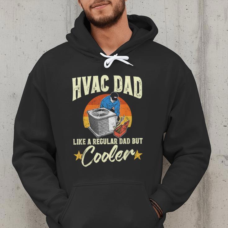 HVAC Dad But Cooler HVAC Technician Father Men Hoodie