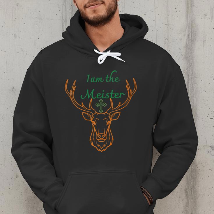 IAM The Meister Jaegermeister Dad Mom Deer Men Hoodie