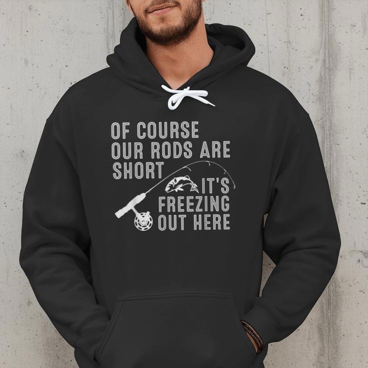 Ice Fishing Art For Men Dad Father Ice Fishing Lover Men Hoodie