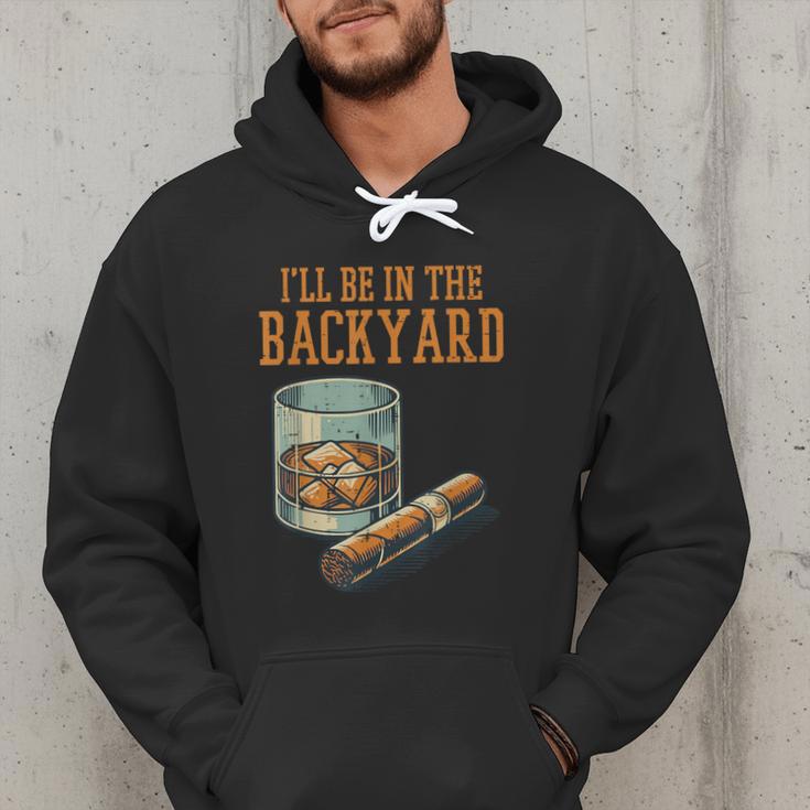 Ill Be In Backyard Saying Dad Men Grandpa Uncle Men Hoodie Ill Be In Backyard Saying Dad Men Grandpa Uncle Men Hoodie