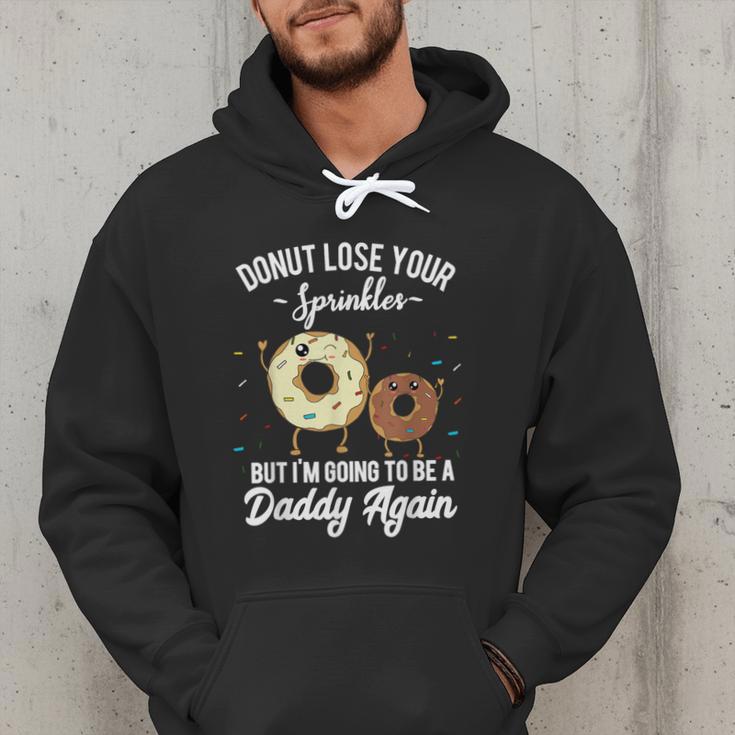 I'm Going To Be a Daddy Again Pregnancy Announcement Quote Men Hoodie
