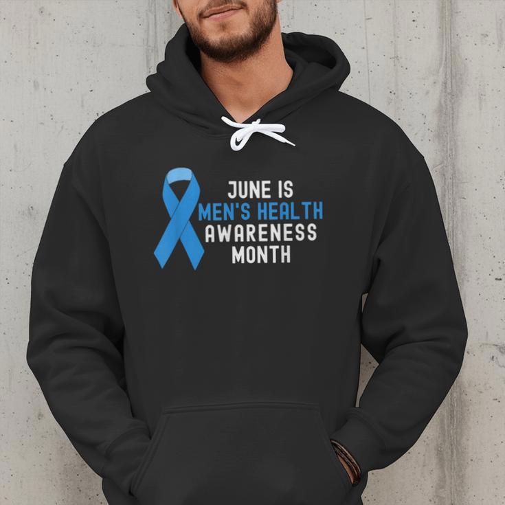 June Is Men’s Health Awareness Month Ribbon For Dad Grandpa Men Hoodie