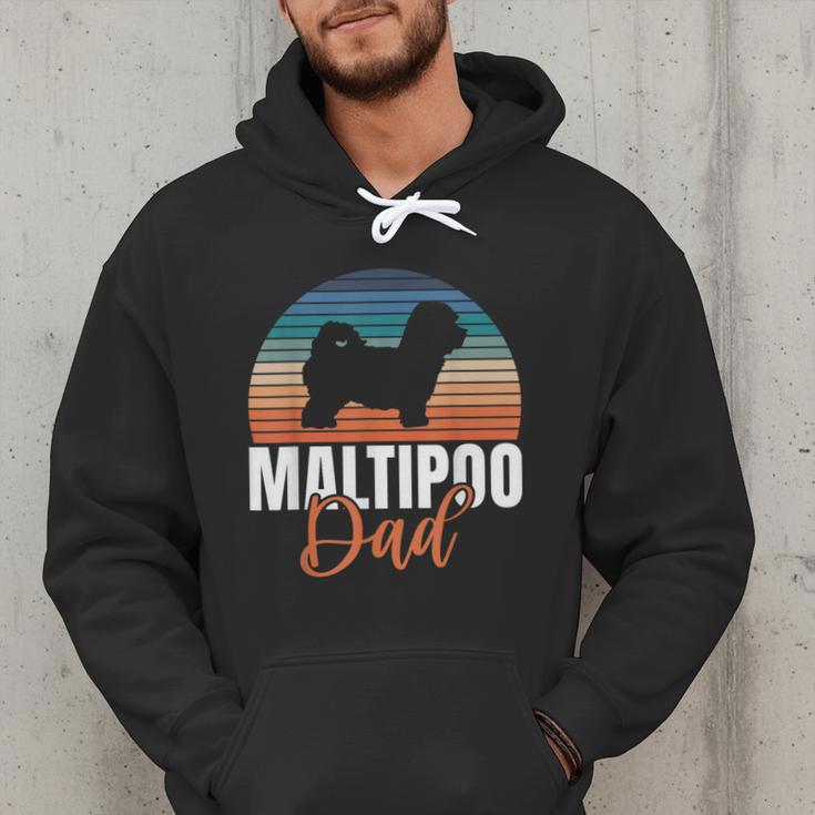 Maltipoo Dad Men Hoodie